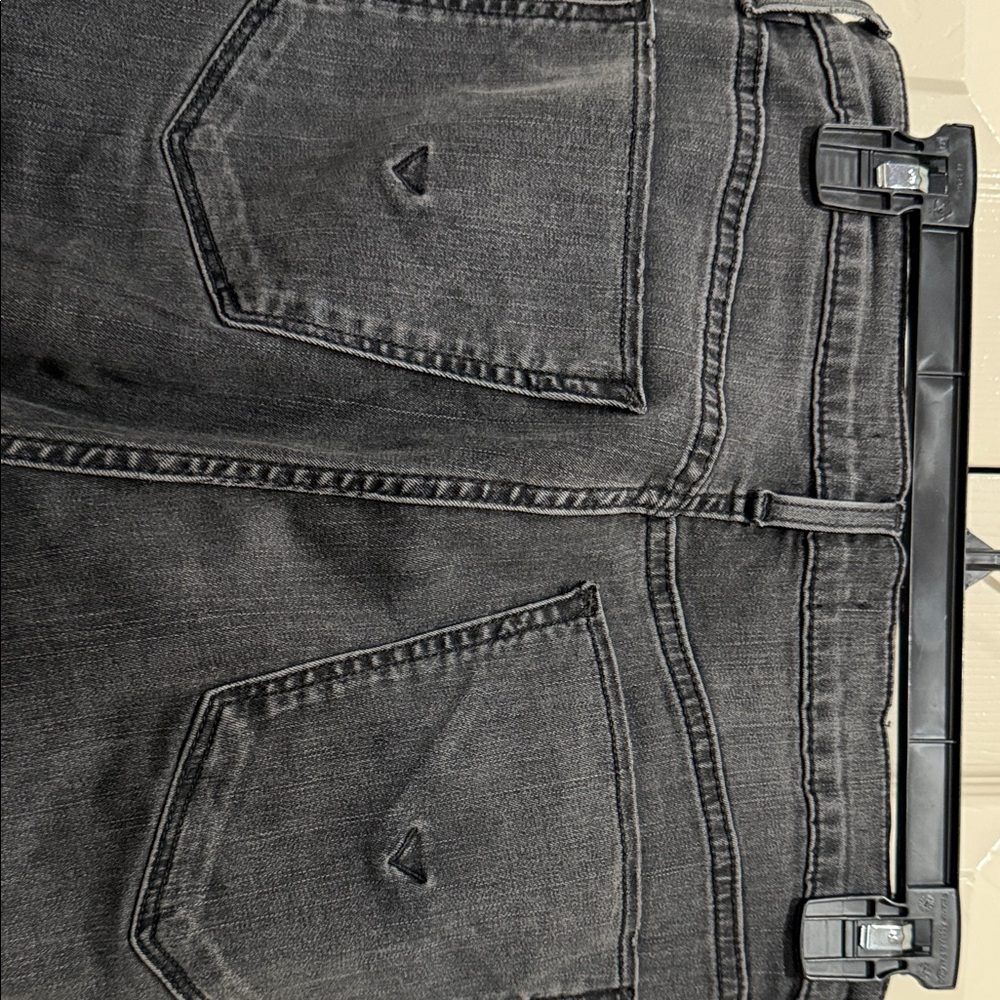 Hudson Jeans Black Distressed Skinny Jeans - Picture 4 of 7